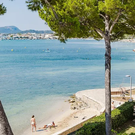 Apartamento Catalina 3b Es Un Moderno Frente Al Mar En El Pinewalk Puerto Pollensa